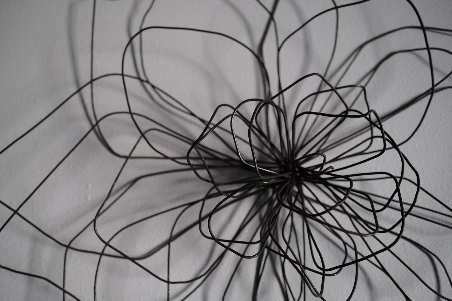 Large Double Wire Flower