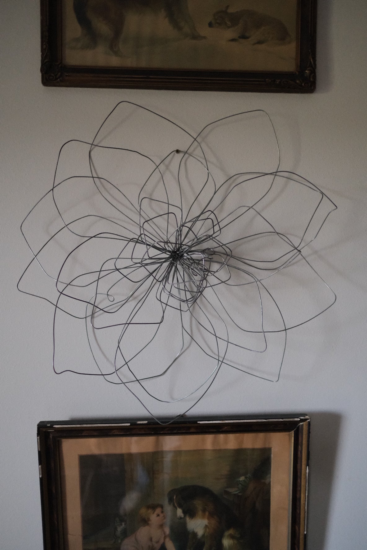 Large Double Wire Flower