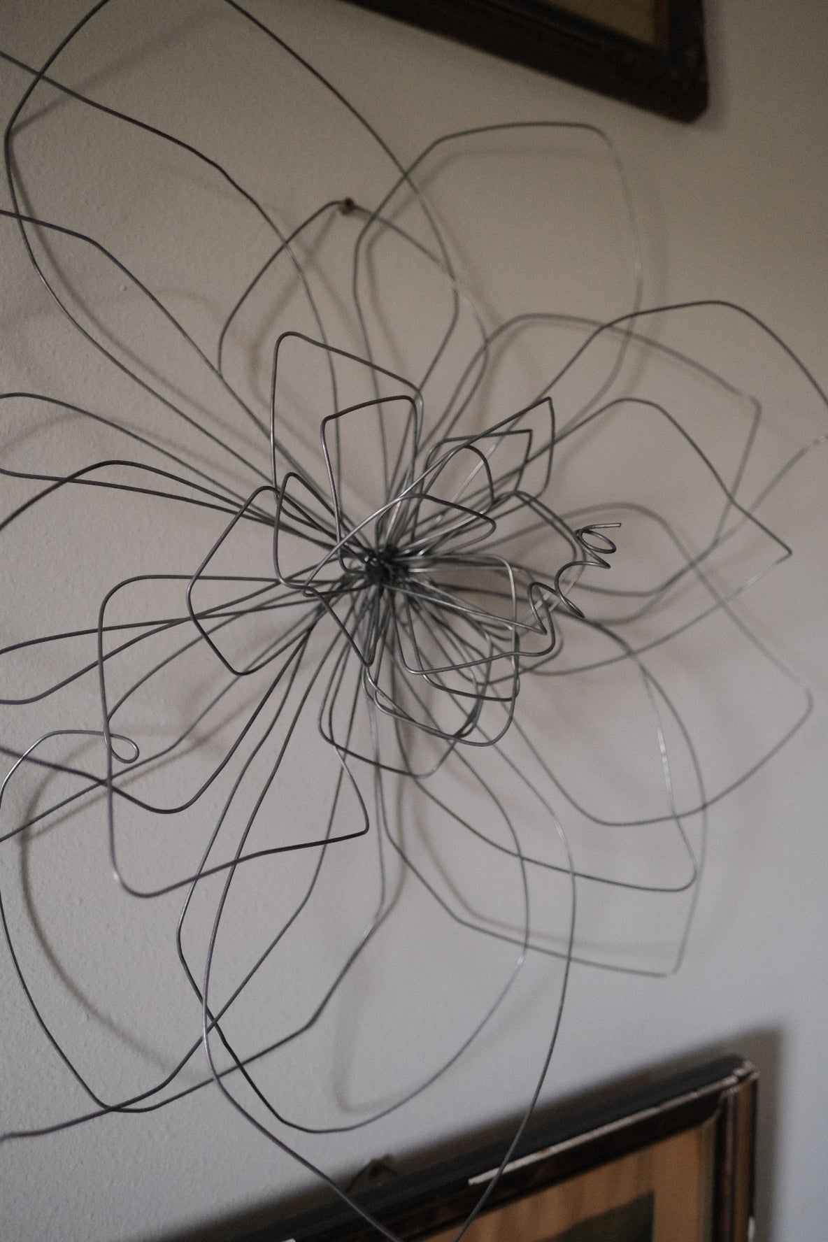 Large Double Wire Flower