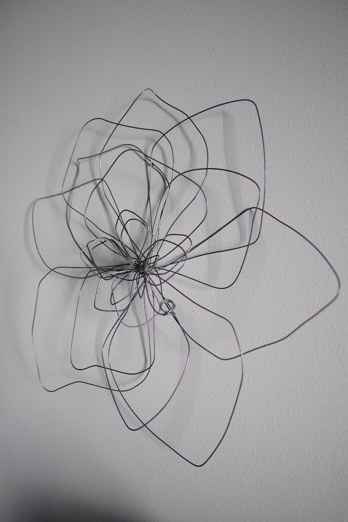 Large Double Wire Flower