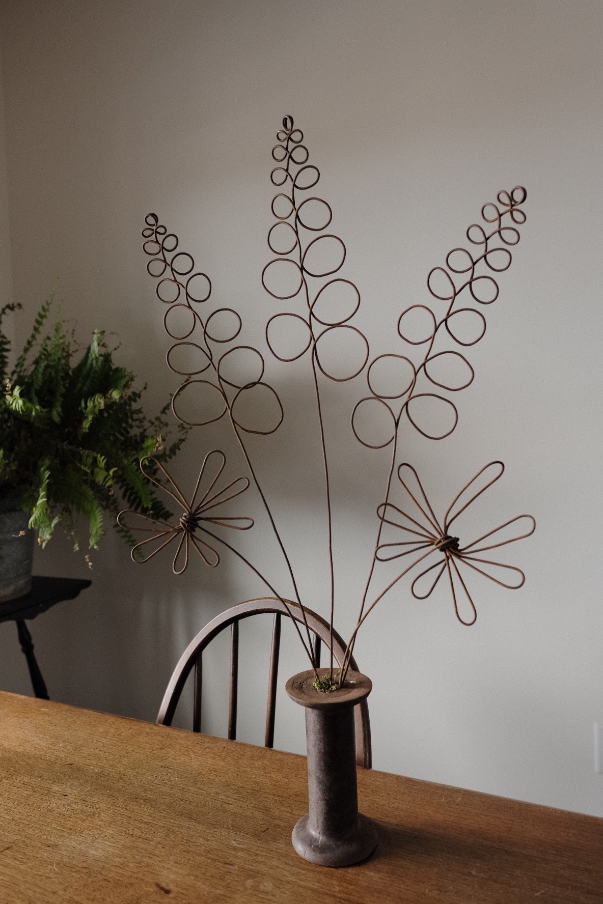 Lupine Vase Arrangement