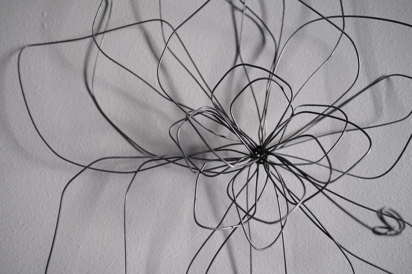 Large Double Wire Flower