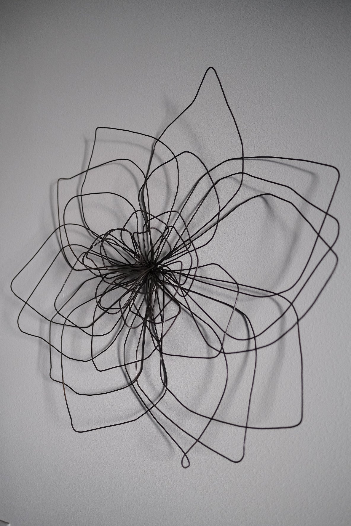 Large Double Wire Flower