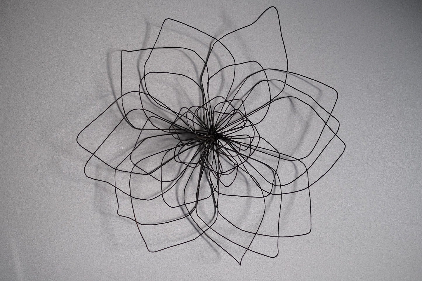 Large Double Wire Flower