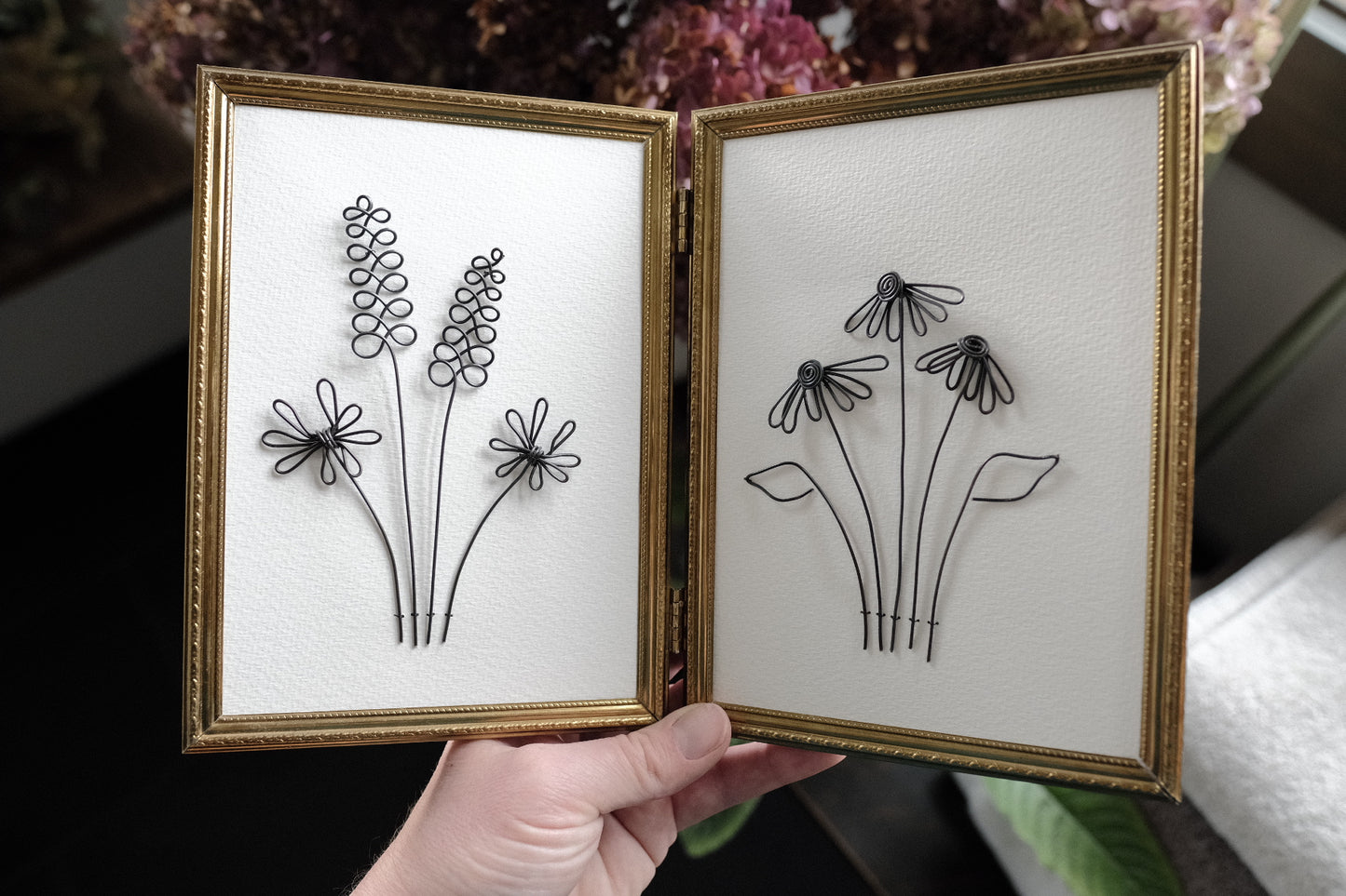 Lupine + Coneflower Mini