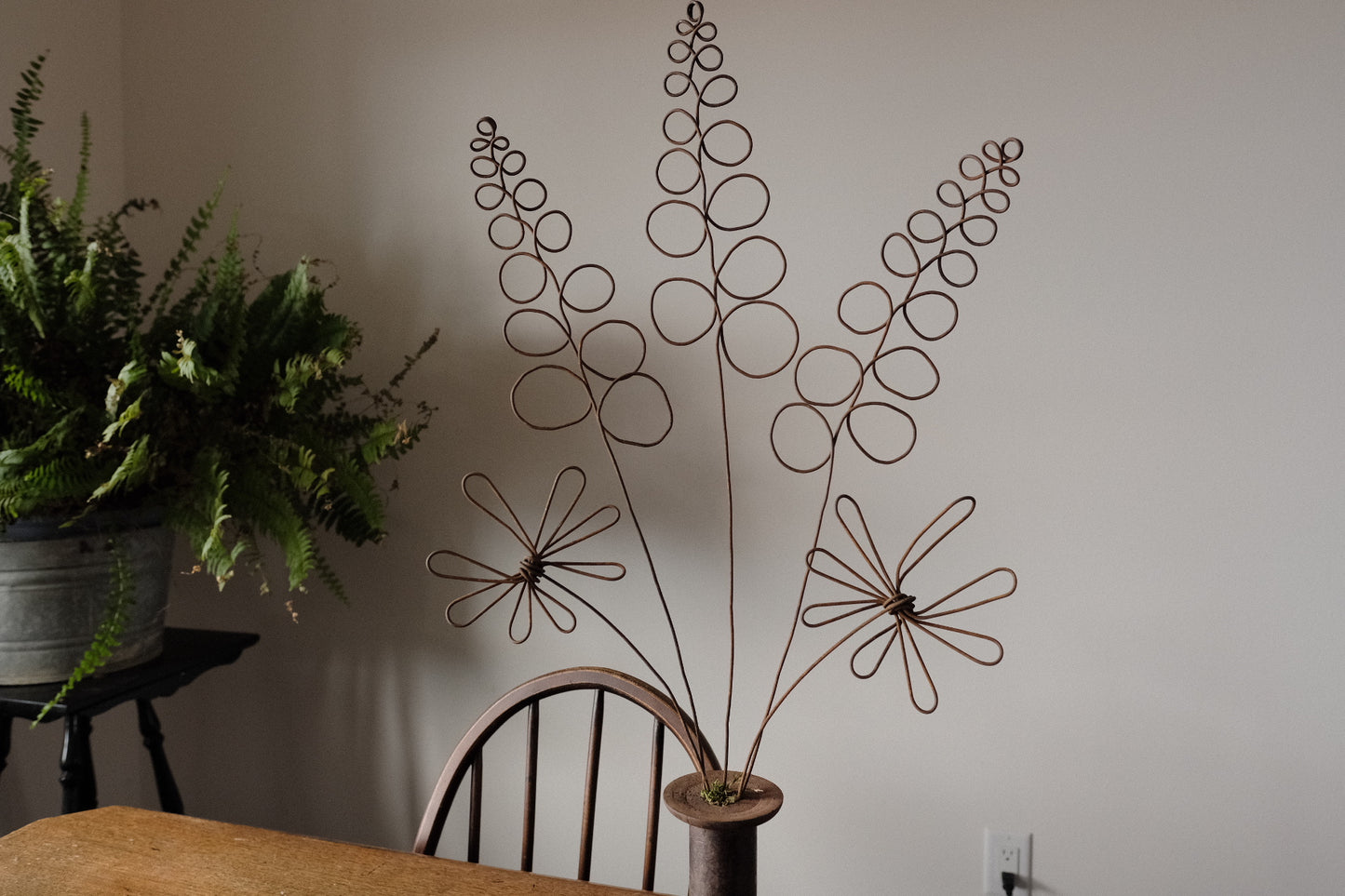 Lupine Vase Arrangement