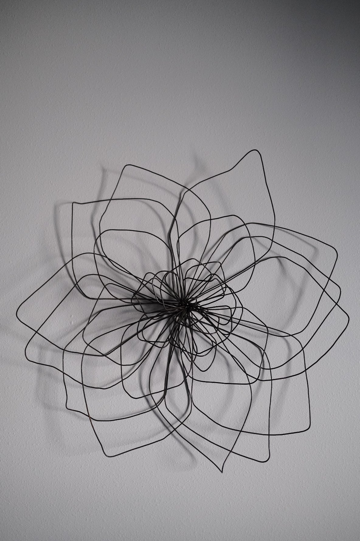 Large Double Wire Flower