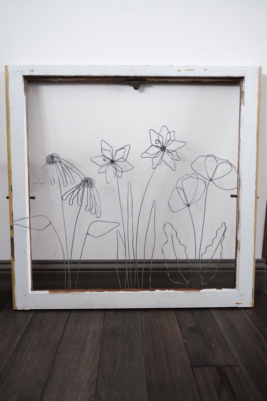 Poppy + Daylily + Conflower Frame