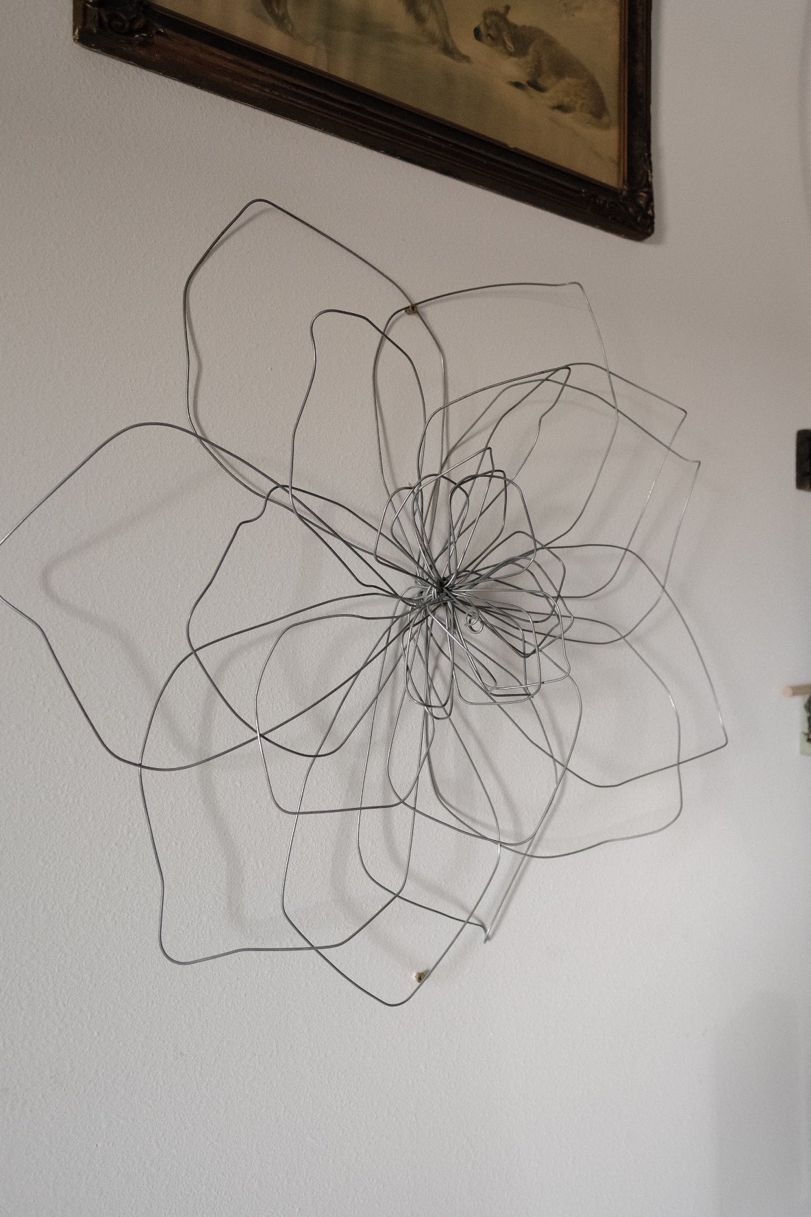 Large Double Wire Flower